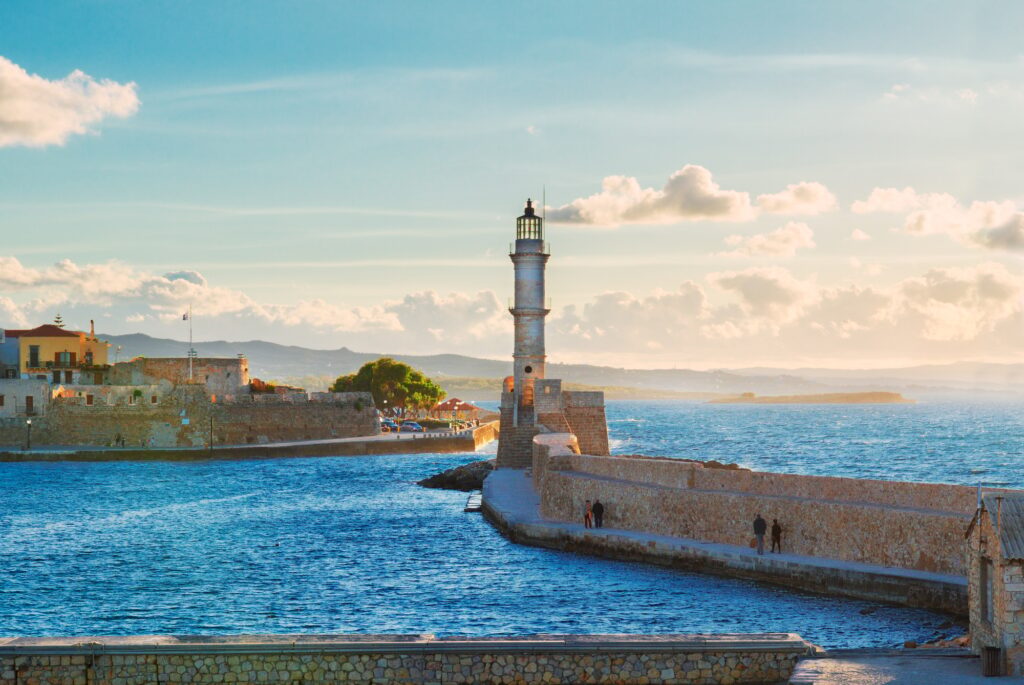 habour of Chania, Crete, Greece